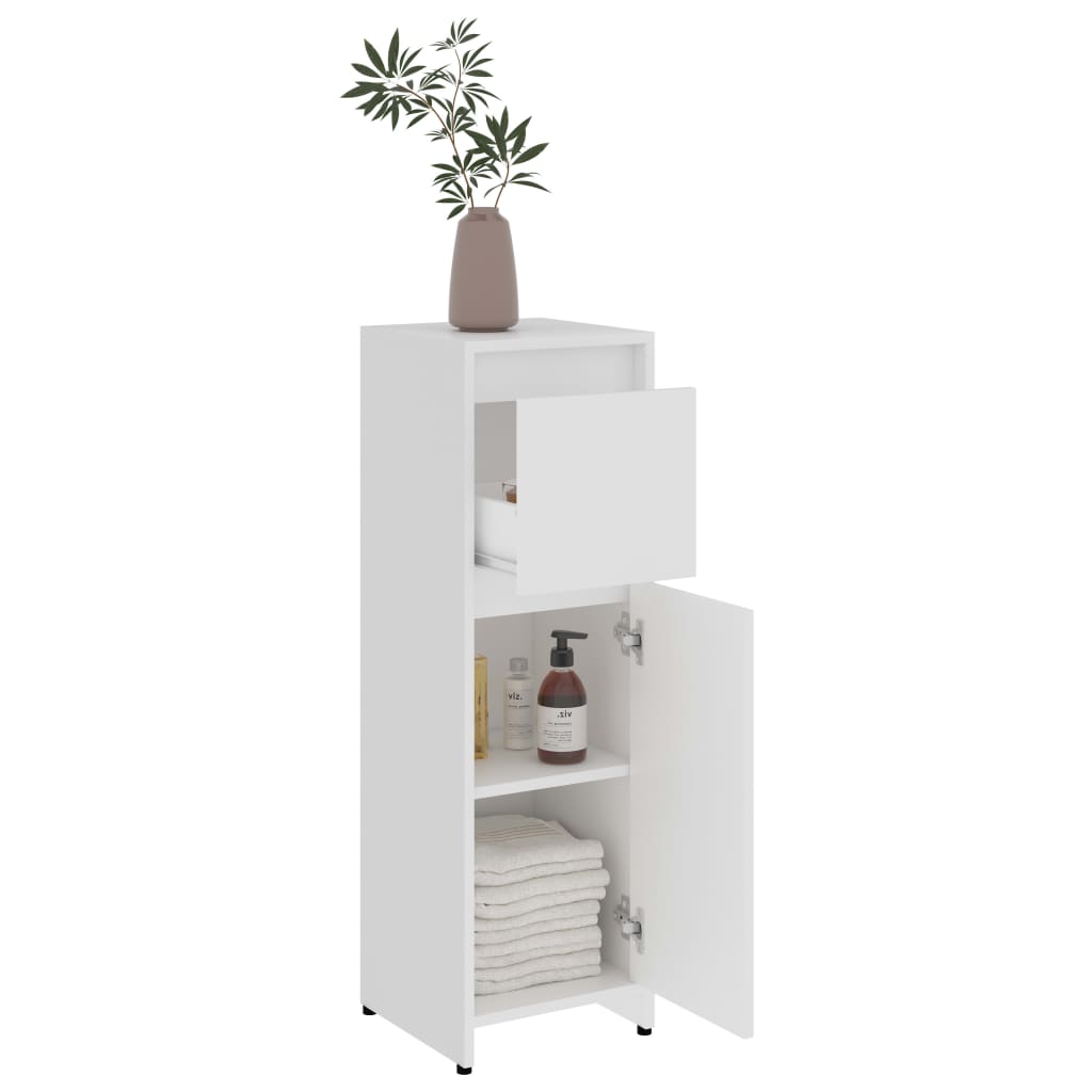Badezimmerschrank, Badezimmeraufbewahrungsschrank, Ecken Aufbewahrungsschrank, 30x30x95 Cm