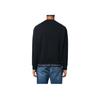 Emporio Armani Fw22 Solid Color Pullover Sweatshirt Men Sweatshirt Black 6L1MM41-JHSZ1-0999