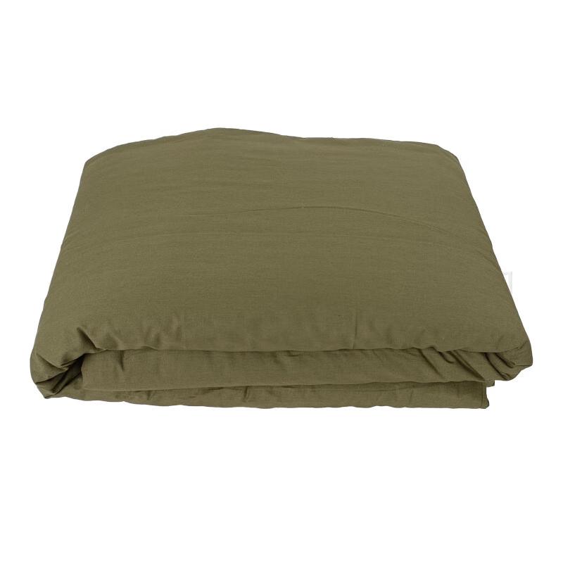 Military Green Thickened Hot-Melt Dormitory Mattress Pad 120x200cm