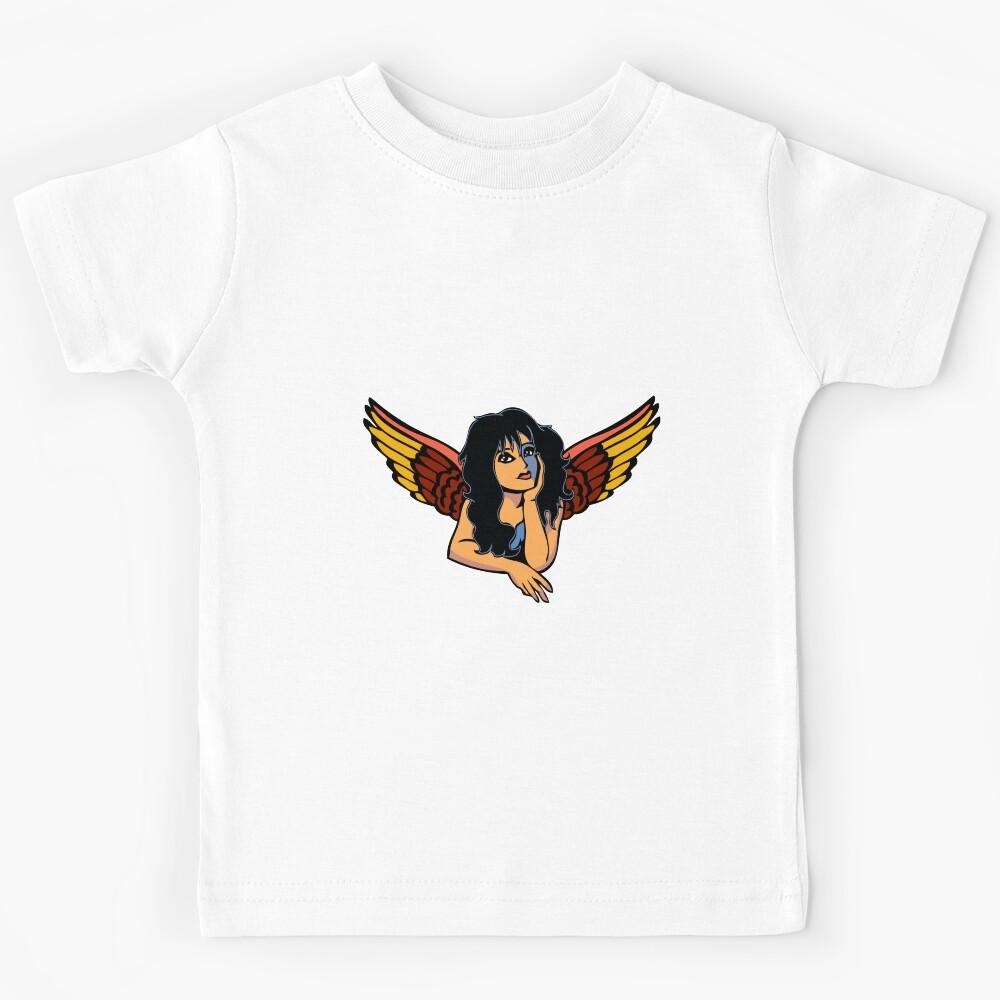 Retro Angel Girl Kids T-Shirt 140