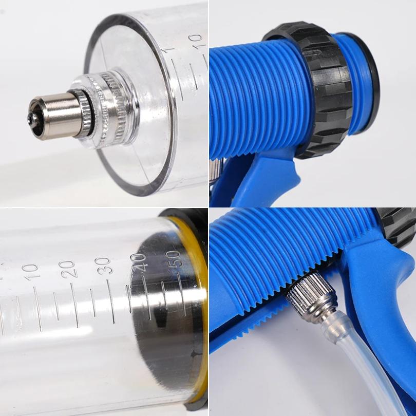 Livestock Animal Dosing Device Feeding Gun Continuous Drench Infusion Device Pig Chicken Cattle 10/20/30/50ML Veterinary tools