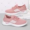 Mesh Hollowed-out Sports Shoes Summer New Mesh Shoes Single Shoes Casual Running Lightweight Breathable Fly-woven Shoes