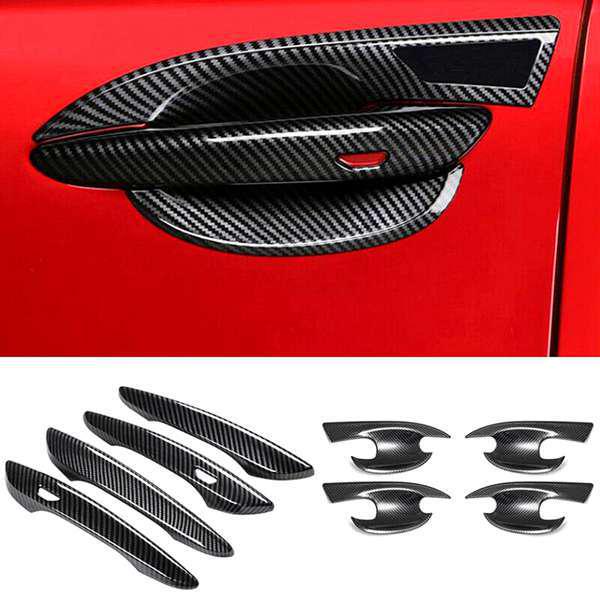4-Piece Door Handle Cover Stickers for 2020-21 Mazda CX-30