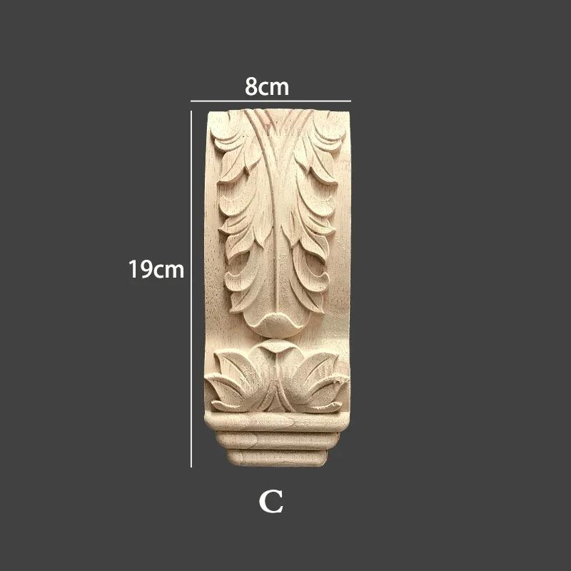 Dropshipping  classic Roman column solid carved carving decoration Chinese stud beam support beam furniture fireplace cabinet
