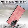 For Samsung Galaxy S24 Ultra Case Retro Slim Fit PU Leather Phone Back Cover
