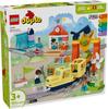 LEGO DUPLO Grand Train Communautaire Interactif Toy Constructor Set 103 Pieces Red