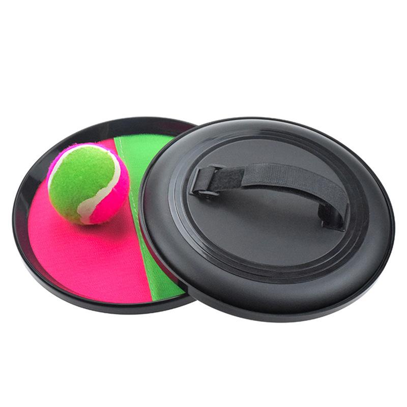 Factory Supply Plastic Adhesive Rake Racket Outdoor Sports Goods Indoor Adhesive Rake Racket Sticky Children's Racket Toys