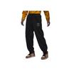 X PSG Paris Saint-Germain Alphabet Drawstring Casual Joggers With Fleece Lining Men Bottoms Black DZ2950-011