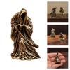 Dark Fighter Bronze Statue Complex Hide Plan Study Desk Decoration Mysterious Home Deck Gift