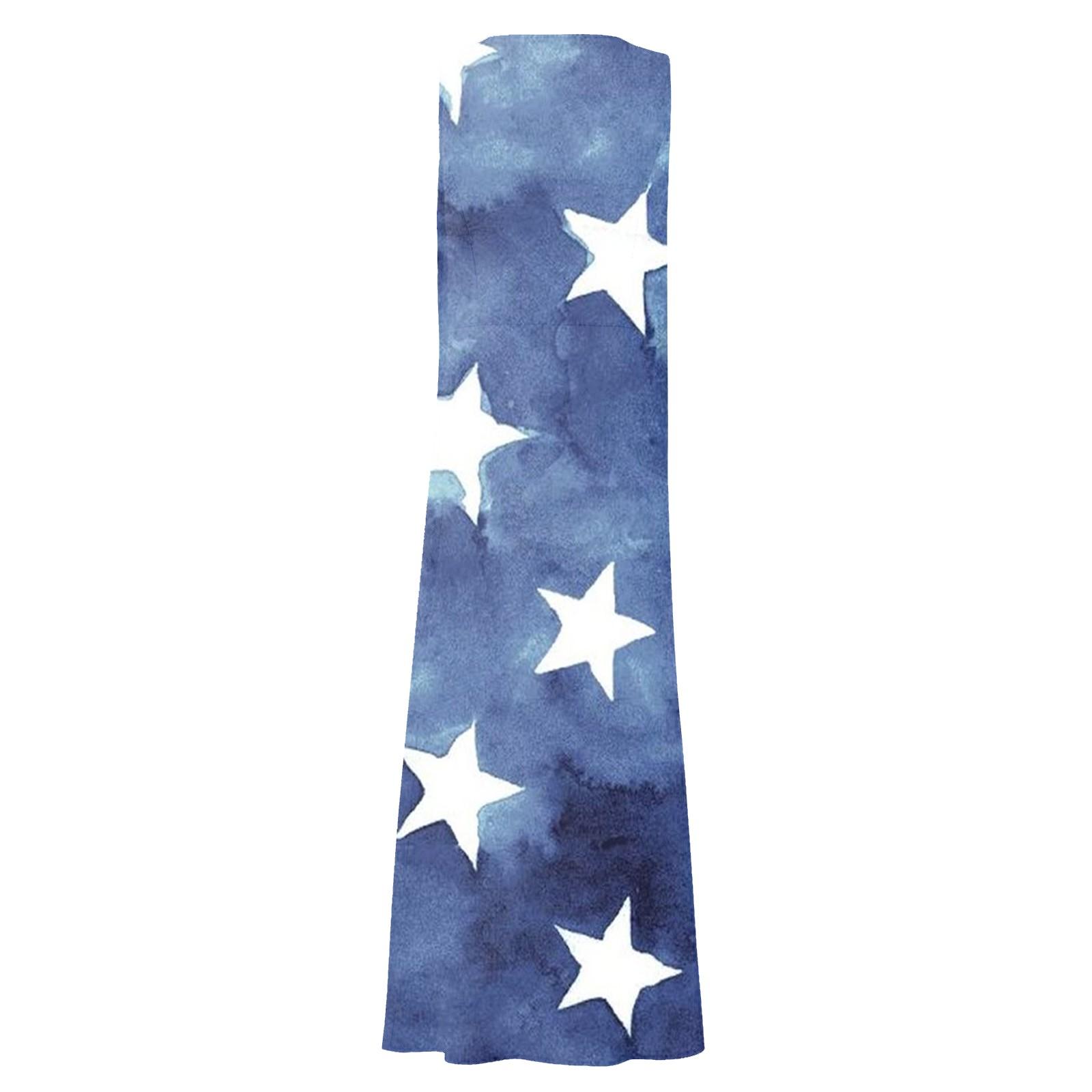 Женское повседневное удобное хлопковое платье с карманами без рукавов и принтом ко — фото 6