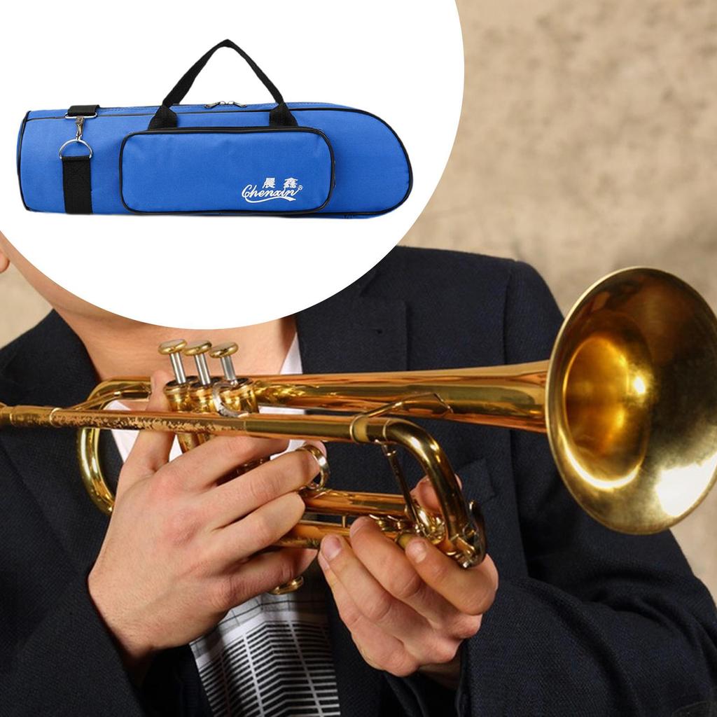 Reise Trompetentasche Musikinstrument Schulter Funktionell Wasserdicht