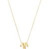 Logo Necklace Women Necklaces Gold 37557603GLD710A