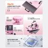 Heat Press Machine 15x15 In 8 In 1 with 30oz Tumbler Press T-Shirts Pink