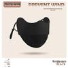 Women's 3D Thickened Warm Cycling Mask with UV Protection & Breathable Eye Corners, Ideal for Autumn/Winter.