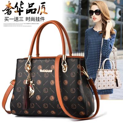 Handtasche Damen Frühling 2025 Neu Trendige Mode Damen Schulter Große Kapazität Tasche für Mütter mittleren Alters Umhängetasche