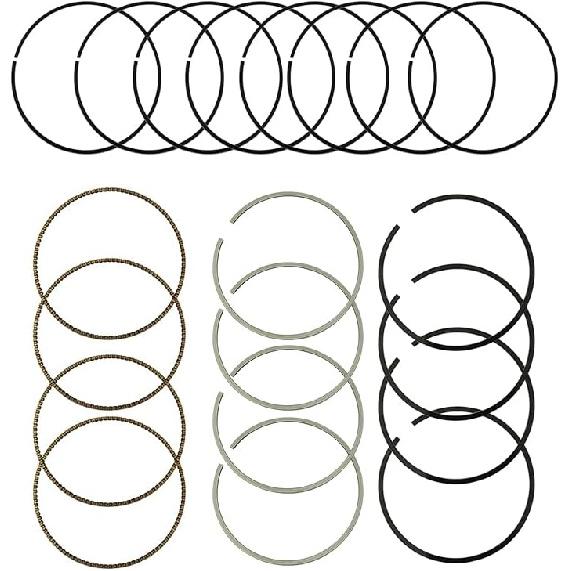STD Engine Piston Rings Set Fits for 2007-2013 Toyota Camry RAV4 Scion tC Lexus 2.4L 2AZFE, Premium Steel Engine Sealing Kit Replace 13011-0H031,