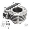 Engine Cylinder Rebuild Kit WPiston Ring Pin Gasket Moped Scooter Fit for GY6 80CC
