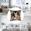 William Morris Art Fox Pillow Case Short Plush Double-sided Print Square Throw Pillow Covers Sofa Home Cushion Decor
