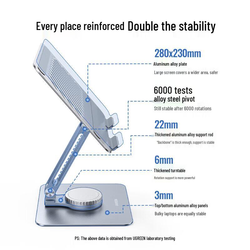 UGREEN 90849 360° Rotating Laptop Stand