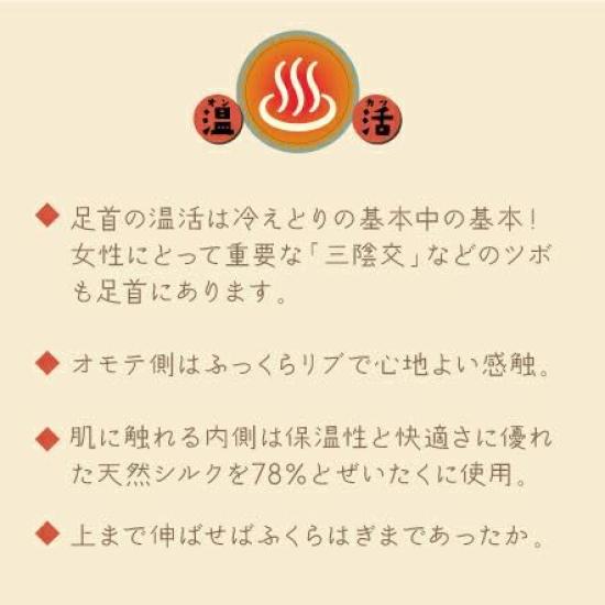 Încălzitoare de gleznă din mătase, Mărimi universale [Obiceiuri de frumusețe] Încălzitoare, Încălzitoare, Picioare, Fără curenți de aer,