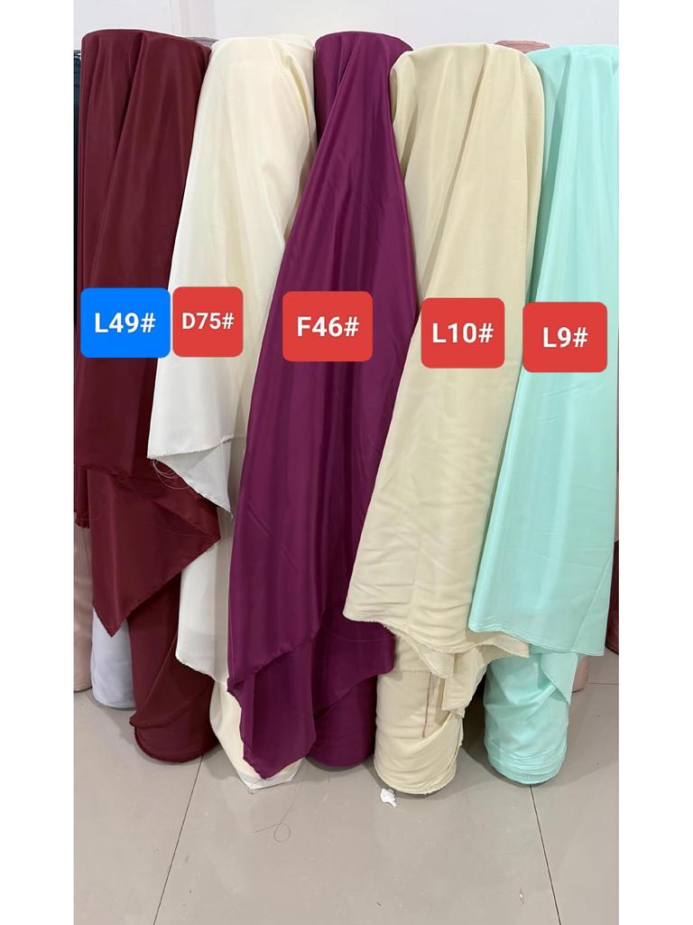 Polyester Pongee Solid Color Lining for Suits and Cashmere Coats