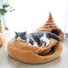 Cute Creative Cat House  Winter and Summer Warm Closed Pet House Poop Nest Large Dog House