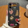 For Vivo Y31 Y31D Y31S 4G 5G Phone Case Gradient Bow Heart Matte Silicone Anti Fingerprint Cover For Vivo Y 31 Top Quality Funda