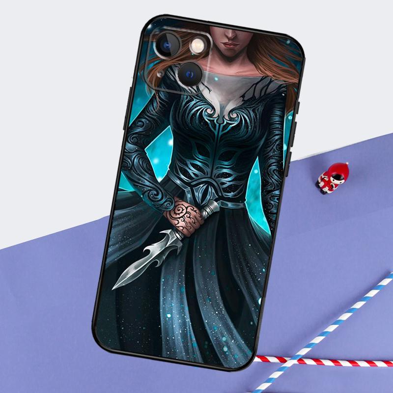 A Court of Mist and Fury Sarah J Maas Soft Case For iPhone 16 15 14 13 12 11 Pro Max XS X XR 7 8 Plus 13 12 Mini Cover