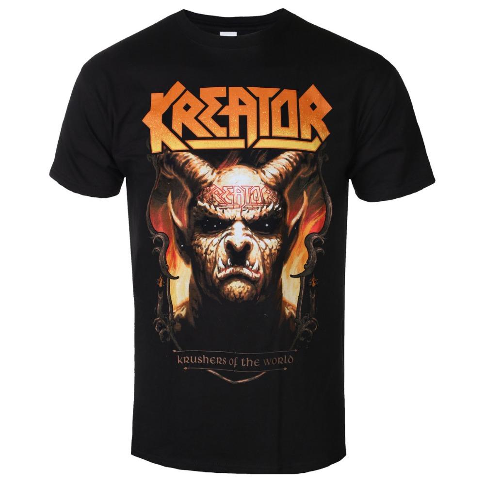 T-shirt in Cotone Grafica Retro Kreator Unisex Manica Corta Estiva Marca di Moda Tee Lusso Casual Vintage Tees