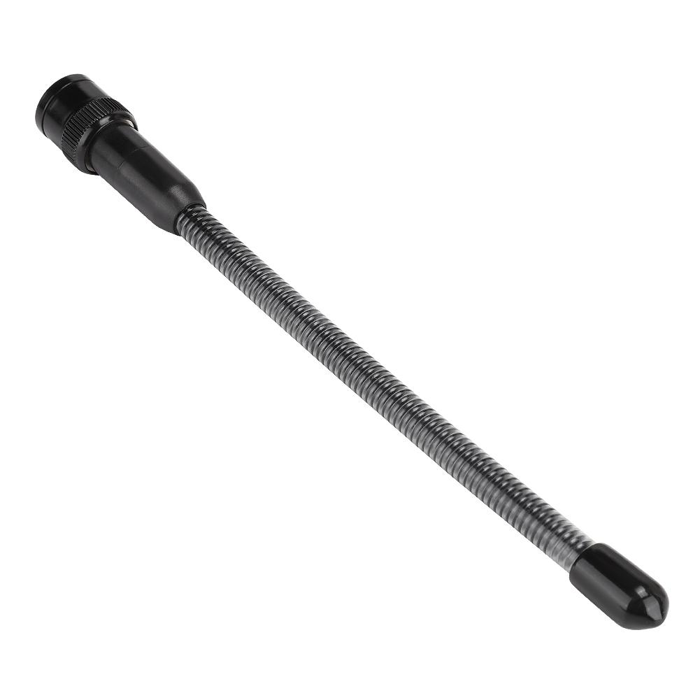 16cm Professional   Male BNC Flexible Spring   UHF for   IC V9   Ham Radio(Black )