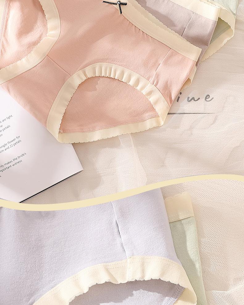 4-pack pure cotton underwear for girls