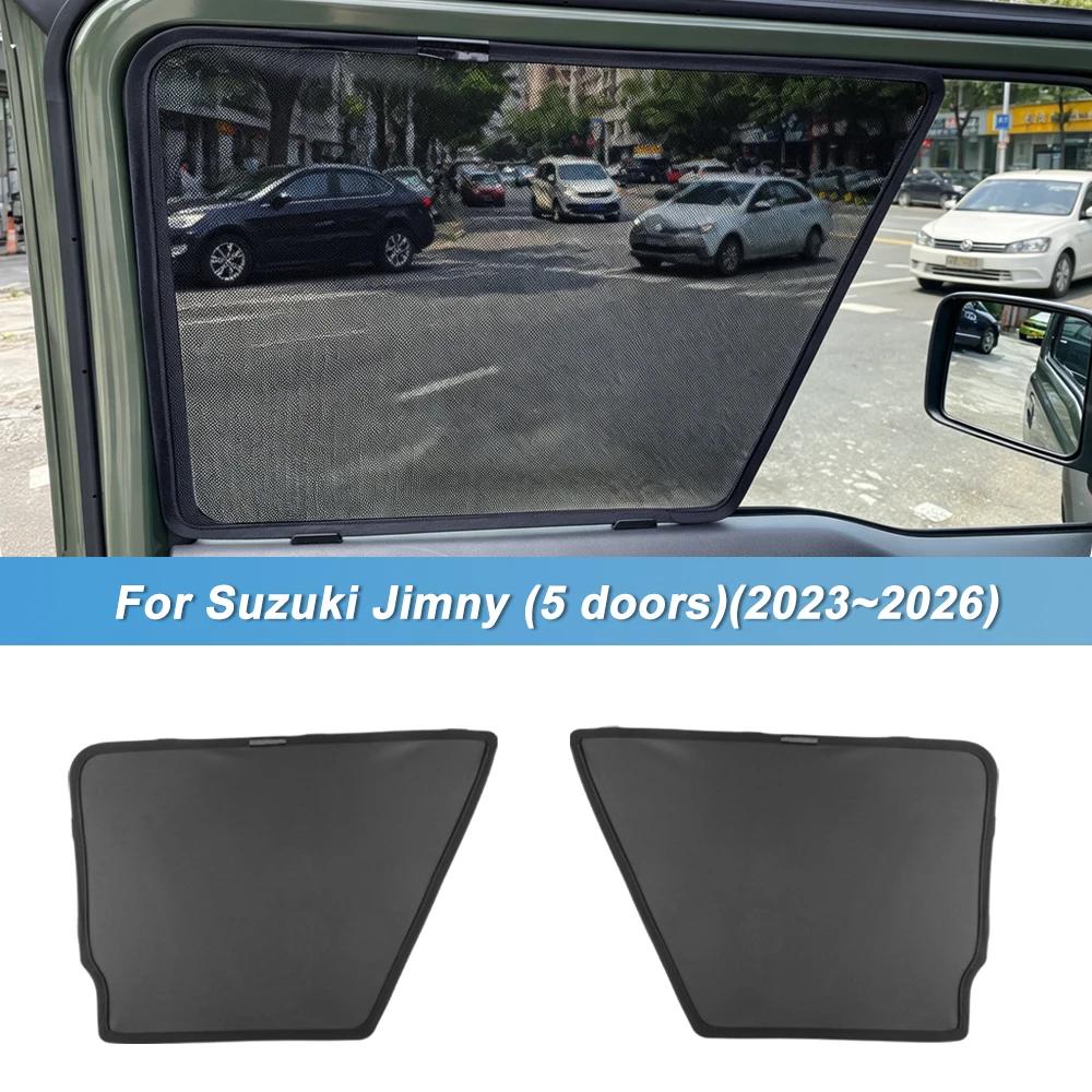 Tendalino Parasole Magnetico a Rete per Finestrino Auto per Suzuki Jimny 2019-2026 3 Porte 5 Porte Finestrino Anteriore Posteriore Laterale Posteriore