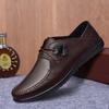 Herren Lederschuhe Business Kleid Herren Formelle Gentleman Schuhe Schuhe Atmungsaktiv Bequeme Oxfords Schuhe Leicht Bequem Weich