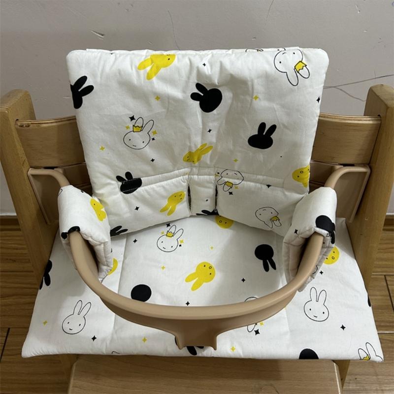 Dining Chair Cushion Baby Chair Cushion Pad Children's Growth Chair Mat Waterproof Urine Proof Cushion Backrest Cushion
