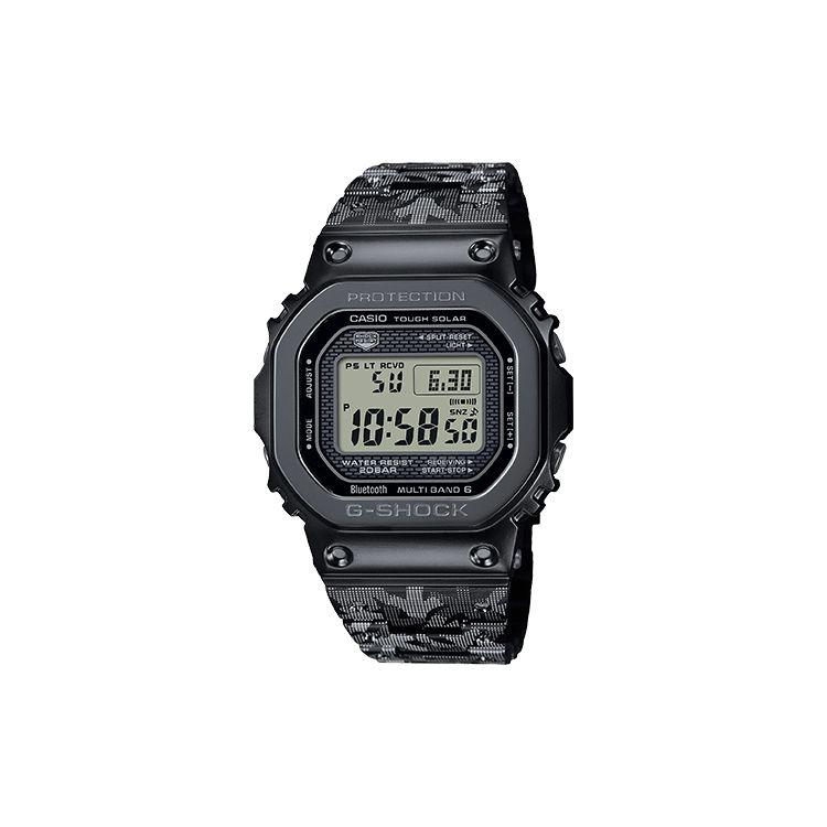 Casio Men's Gray Solar Movet Stainless Steel Watch Dial Watches Gmw-B5000eh-1Pr