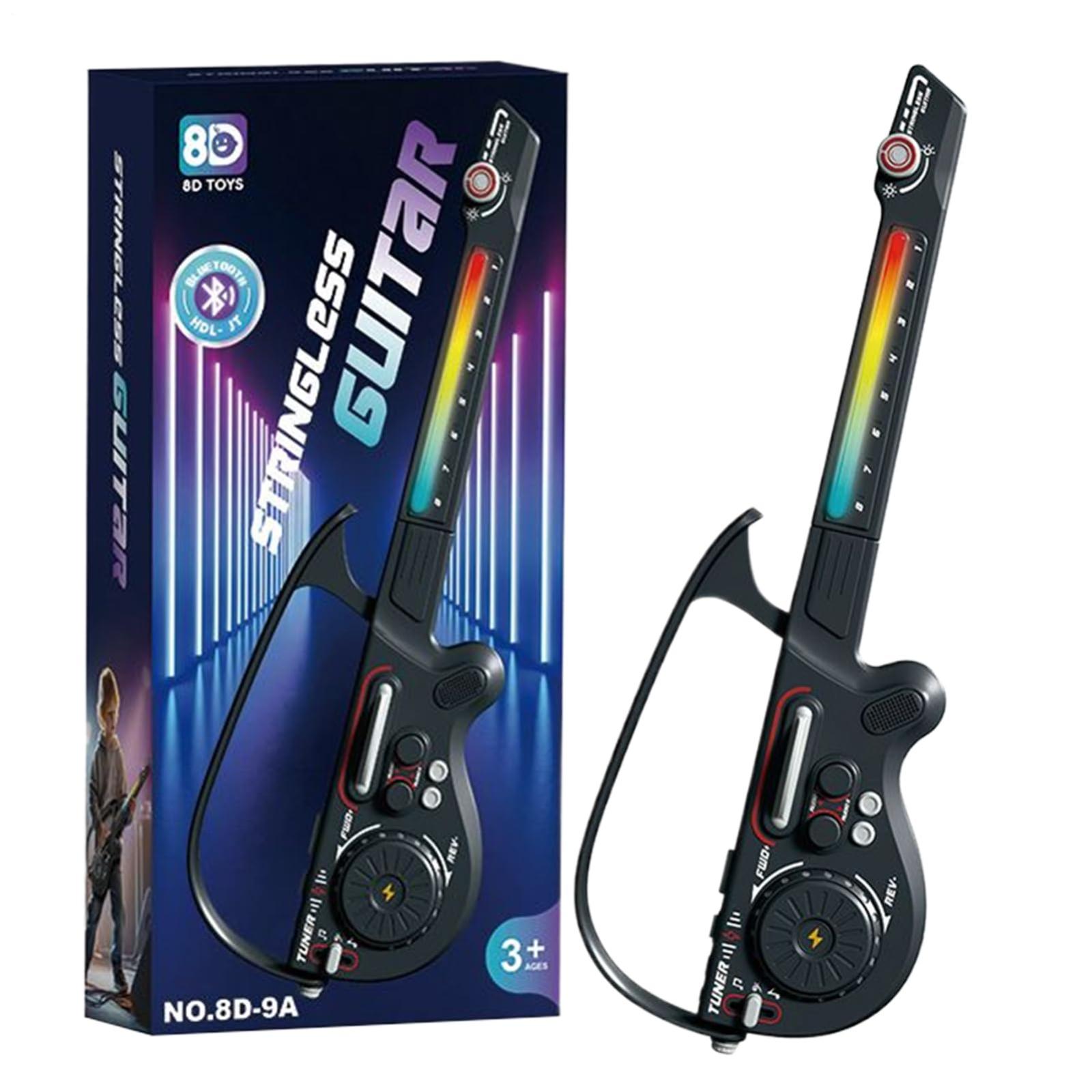 Foldable Electronic String Less Guitar, Intelligent Accompaniment, Automatic Blocking, Singing And Playing, Novice Children s Guitar Instrument Toy One Size