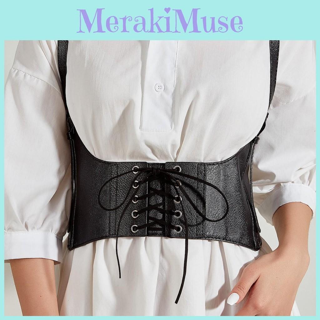 Solid Color Simple Strap Design Women Casual Strap Waist Cover For Street Wear