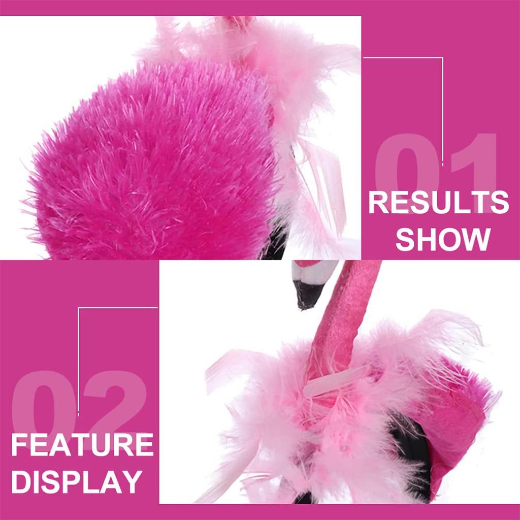 Cartoon Flamingo Headband, Decoration hoops Hair Accessories Headdress for Girls Teens Women Party