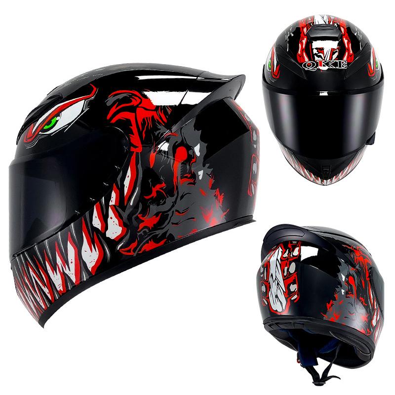 DOT Certification Safety Motorcycle Helmet Full Face For Racing Motocross Motorbike Riding Moto Helmets Soft Comfort Lining