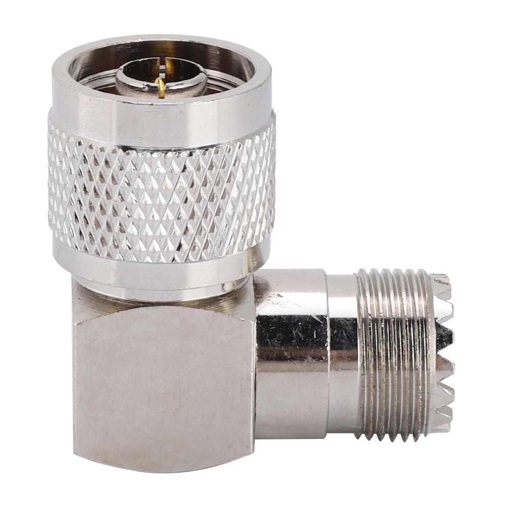 N Male To M Female Right Angle Coaxial Adapter Antenna Adapter for UHF Connector