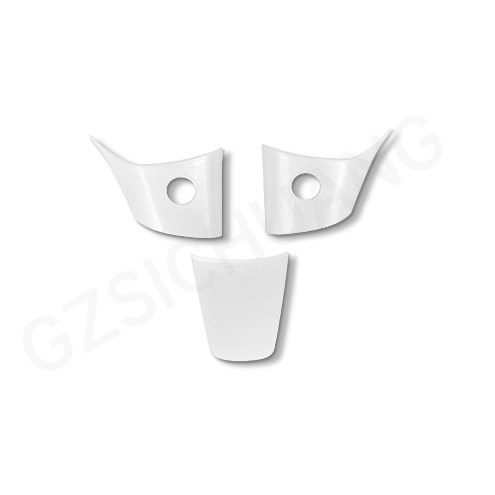 Car Steering Wheel Panel Wrap Steering Wheel Cover Protector Decoration Sticker For Tesla Model 3 Y 2022 2023