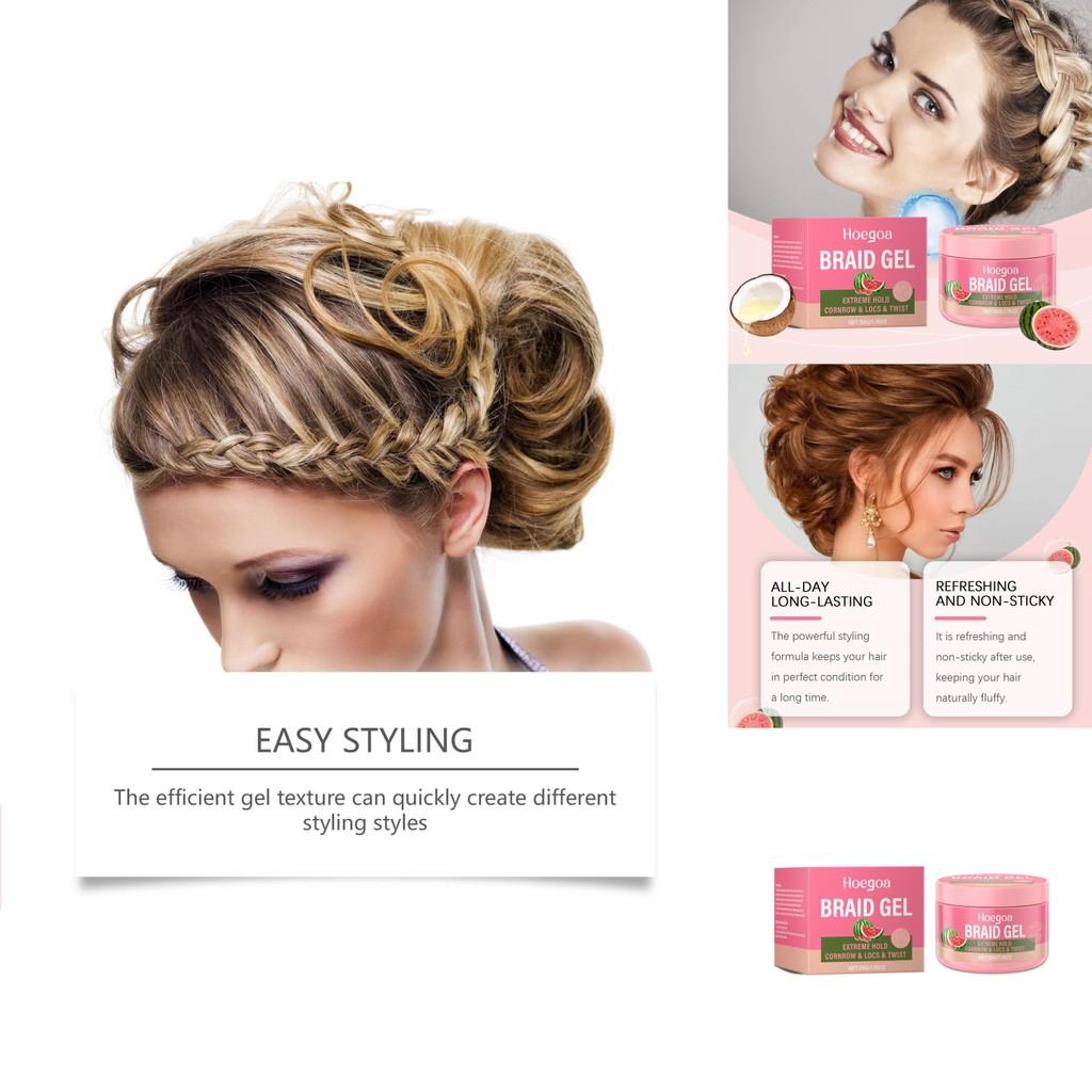 Hoegoa Premium Hair Styling Gel Moisturizing Hair Wax For Perfect Hairstyles 50g