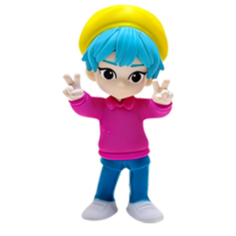 Anime KPop Devil Hunter Puppe Rumi Mira Zoi Charakter Vinylmaske Blindbox Ornament Spielzeug für Weihnachtsgeschenk