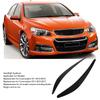 2pcs Headlight Eyebrow Eyelids Trim Decoration Replacement for   VF I II 2013‑2017