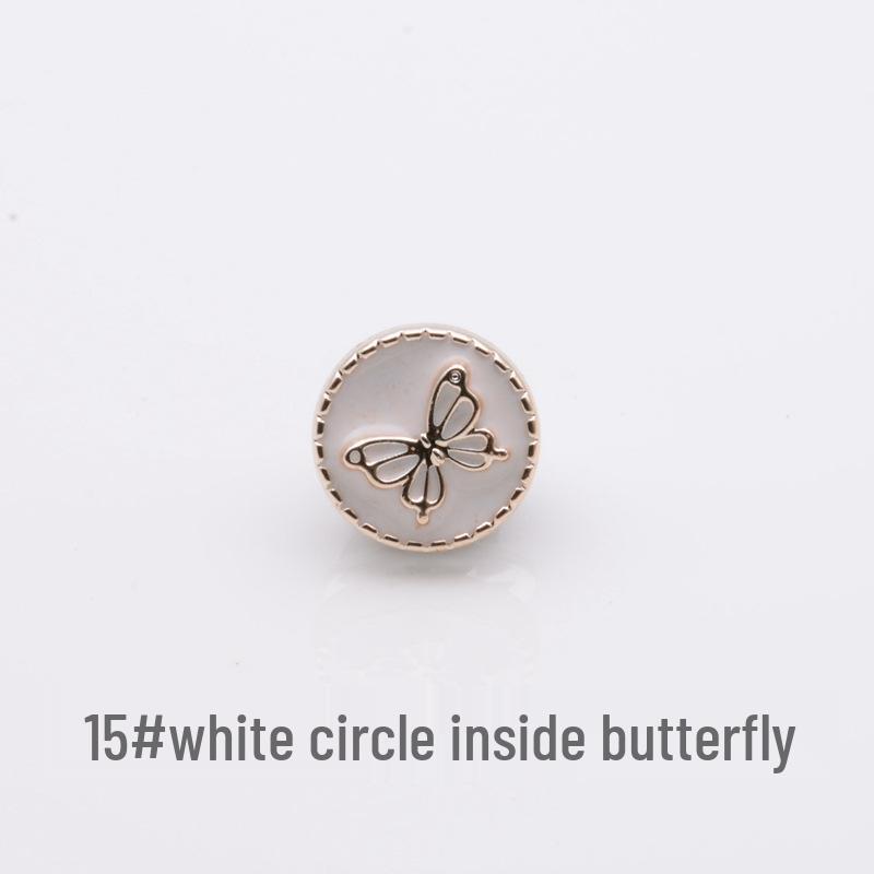 Korean Style Versatile Brooch: No-Sew Button for Clothing, Scarf, Hat & Lapel Decoration