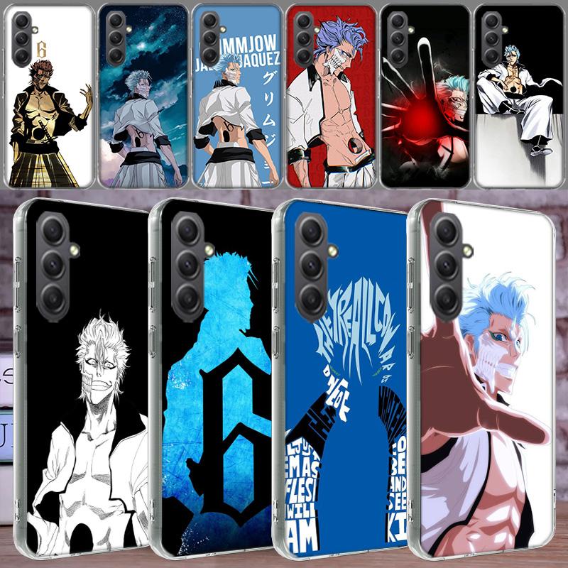 Grimmjow Jaegerjaquez Phone Case for Samsung A16 A26 A36 A56 A17 A37 A57 A07 A06 A02S A03 A04S A05S Galaxy Note 20 10 A50S A71 A