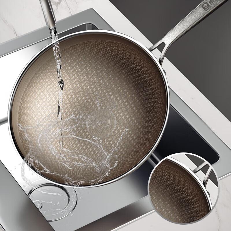 KOBACH 32cm Titanium Honeycomb Non-stick Wok