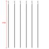 5 pezzi/lotto aghi da infilatura in acciaio inossidabile super lunghi strumenti facili per la creazione di gioielli spilli da infilatura per infilare perline creazione di gioielli fai da te 27CM
