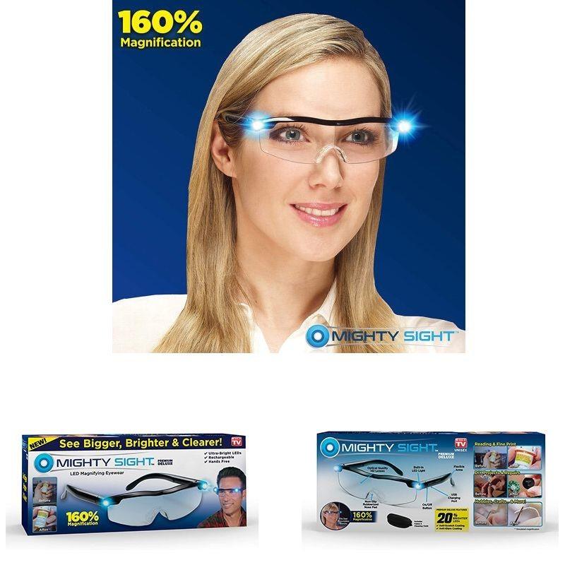 

Lightweight And Comfortable Magnifier Glasses With Anti-blue Lens And 160% Magnification