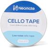 Neomate Low Noise Cello Tape | 1 Inch (24mm X 65m), Transparent | Set of 3 | Multipurpose Adhesive Tape for Office, Home